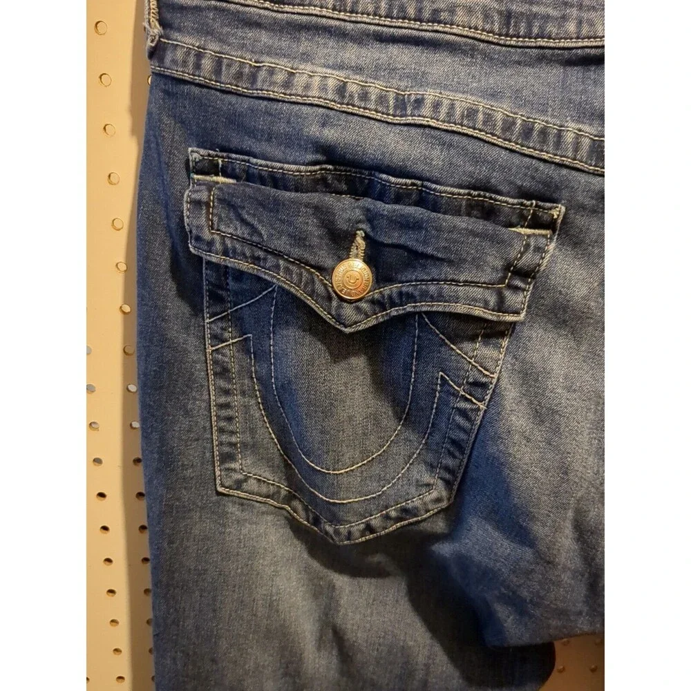 True Religion Rocco Blue Jeans 40 Relaxed Skinny